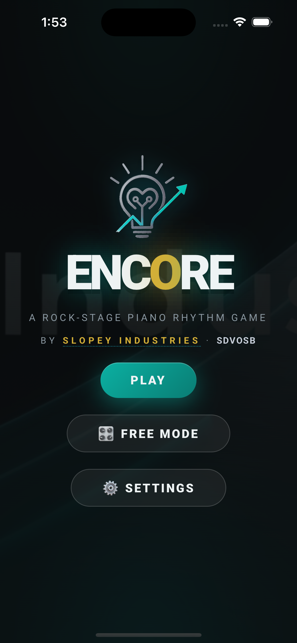 ENCORE — Rock-Stage Piano Rhythm Game